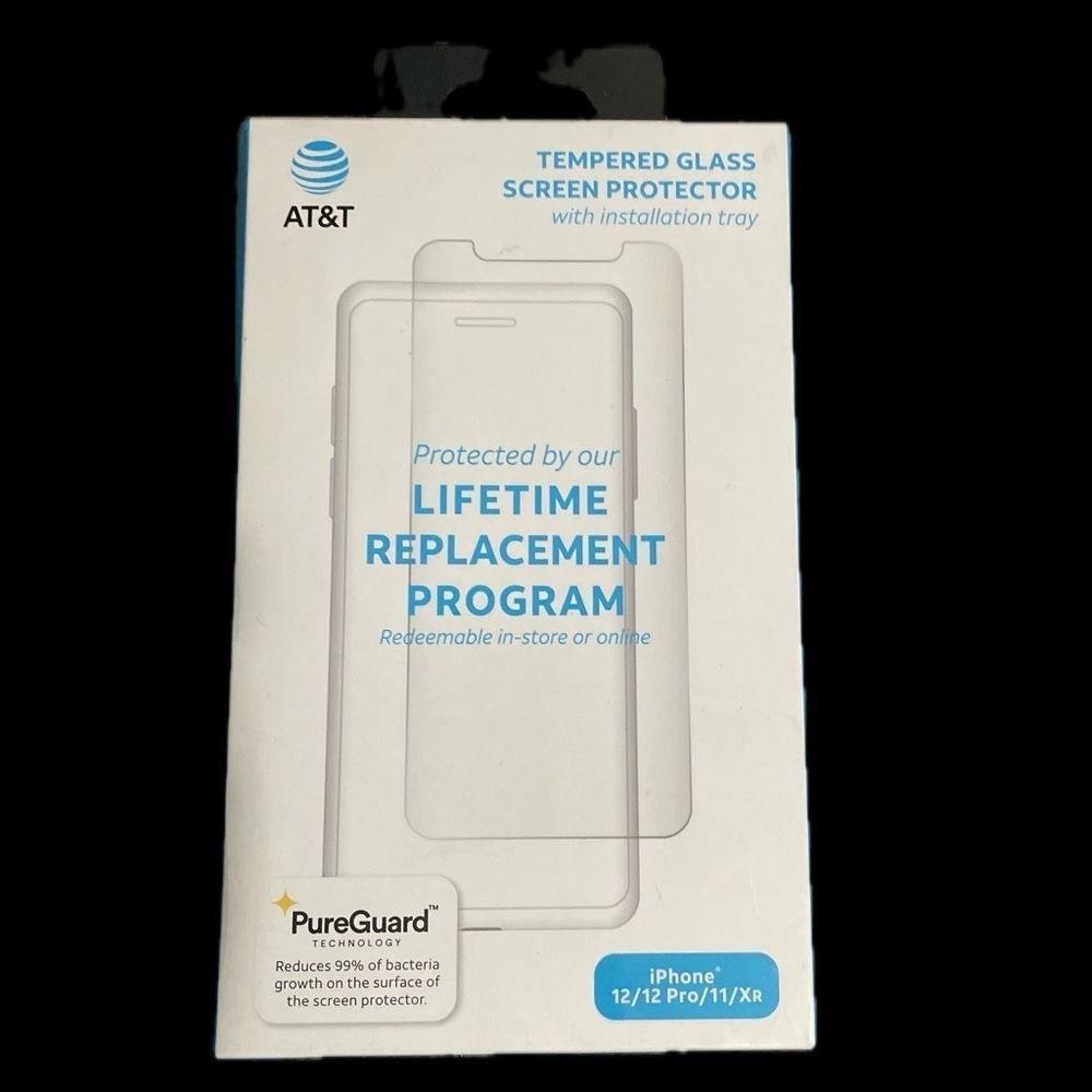 Tempered Glass Screen Protector iPhone 12 Pro 12 11 XR